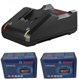Bosch Starter-Set 2x Akku GBA 18V 4,0 Ah + Ladegerät GAL 18V-40 - Bild 1 von 5