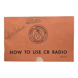How To Use CB Radio By FCC Booklet - Picture 1 of 2