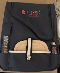 St. John’s University Wine & Cheese Cooler Bag Brand New Never Used Navy - Picture 1 of 3