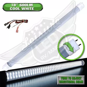 12V DC RV Marine F15T8 LED Tube Light 9W 18"(17-3/4" pin to pin) Cool W 600 lm - Picture 1 of 8