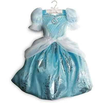 Disney Princess Cinderella Costume Dress for Girls - Size 9/10 - Image 1 of 2