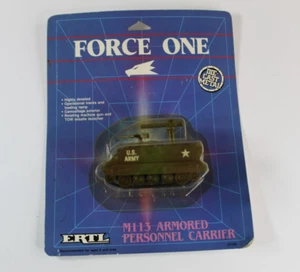 Tarjeta ERTL Force One 1987 diecast M113 blindada portadora de personal 1145 no plana - Imagen 1 de 2