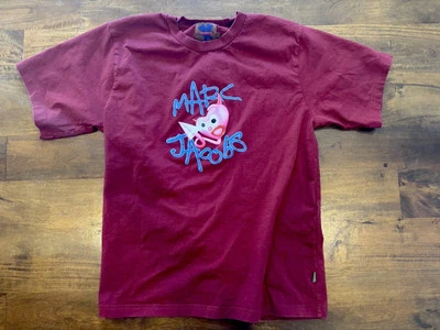 Marc Jacobs Heavn Devil Heart tee - Maroon - Image 1 of 4