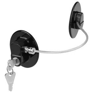 2 Pack Proof Refrigerator Locks with 4 Keys - Freezer Door Safety Locks - Sup... - Picture 1 of 5