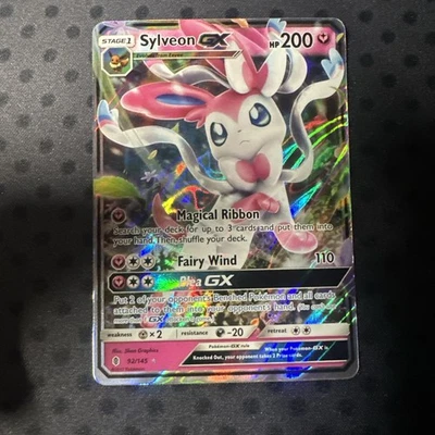 Pokémon TCG Sylveon GX Guardians Rising Holo Full Art Ultra Rare - Image 1 of 2