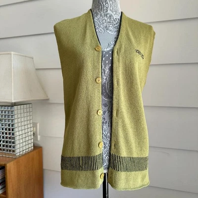Kenzo Sport Golf Sweater Vest Color Block Vest - Image 1 of 4