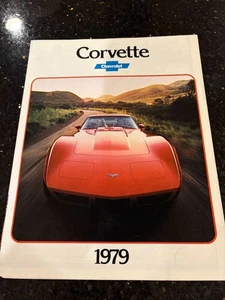 Chevrolet Corvette 1979 folleto concesionario nuevo original plegable C3 - Imagen 1 de 7