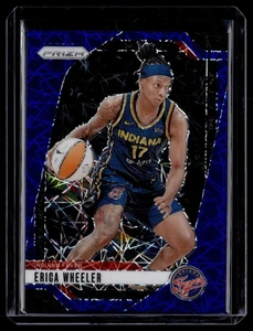 2024 Panini Prizm WNBA Erica Wheeler #61 Blue Velocity Prizm NM - Picture 1 of 2