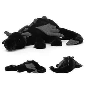 Jelly Cat Onyx Dragon Plush Toy Fun Soft Stuffed Plush Birthday Gift  - Picture 1 of 11