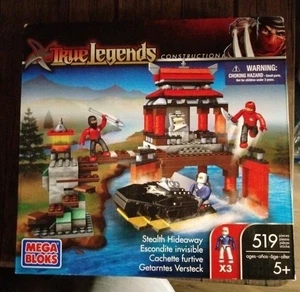 True Legends Construction Mega Blocks 519 PC Neu Stealth Hideaway Escondite - Bild 1 von 4