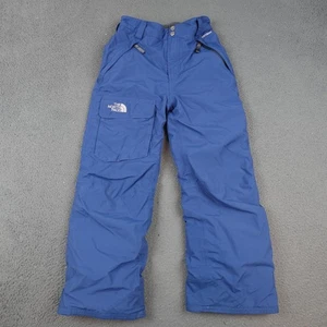 North Face Pants Boys Medium HyVent Waterproof Snow Ski Winter Outdoor Youth - Picture 1 of 11