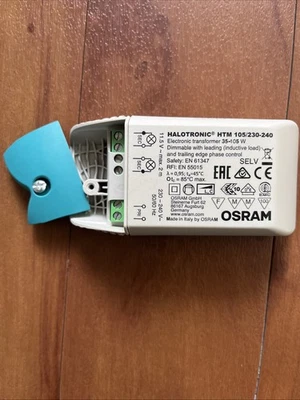 OSRAM Halotronic HTL 105/230-240 elektronischer Trafo 105VA 35-105 Watt Halogen - Bild 1 von 2