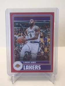 2023-24 Panini NBA Hoops - LeBron James #290 Red 52/75 - Bild 1 von 3