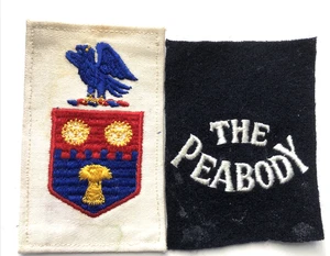 VTG the Peabody Hotel Motel patch 3.5"  older felt - Picture 1 of 2
