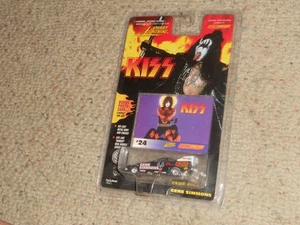 1997 Johnny Lightning KISS GENE SIMMONS Die-Cast Car with Bonus Photo Card #24!! - Picture 1 of 3