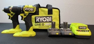 Ryobi PSBID01 Set trapano avvitatore a percussione 1/4'' 18v e PSBDD01 1/2'' (LEGGI DESC.) A8 - Foto 1 di 12