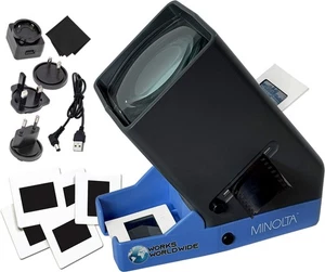 35mm Desk Top Portable LED Slide and Negative Viewer Luminated 3X Magnify – f... - Picture 1 of 9