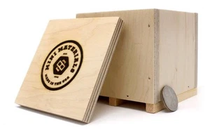 Puppenhaus Holz Kiste Industrielle Freight Aufbewahrung Box 1:12 Miniatur - Picture 1 of 7