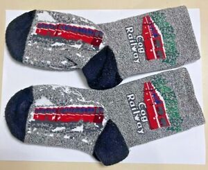 Pikes Peak Cog Railway Vintage SOCKS - New - Just in Time for a Toasty Winter !