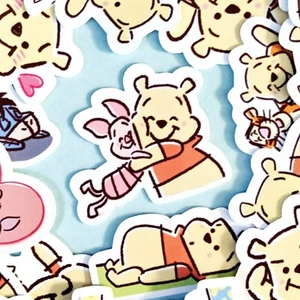 35 Winnie Puuh Aufkleber, Kawaii Sticker, Journal Sticker, Tagebuchaufkleber, - Bild 1 von 6
