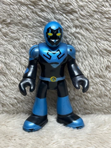 Blue Beetle Imaginext Dc Super Friends Figure Used Condition Cover