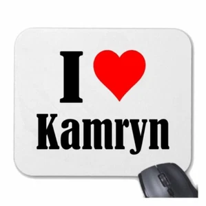 MOUSEPAD Mauspad I Love Kamryn Ich Liebe Kamryn - Photo 1/1