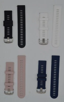 PAPG SPORTS Für Garmin Forerunner 255 745 Vivoactive 4 Venu 2 22mm Silikon Uhrenarmband Band