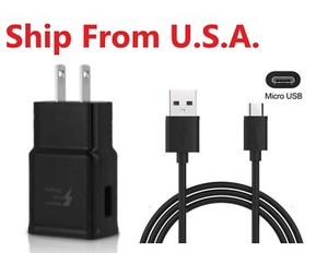  Adaptive Fast Charger Adapter + Micro USB Cable For Amazon Kindle 
