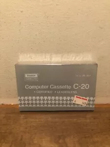 Cinta de casete en blanco para computadora Tandy C-20 nueva y sellada - Imagen 1 de 6