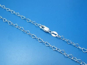 Cavigliera cuore in argento sterling Rea925 con chiusura aragosta - Foto 1 di 1