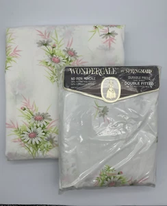 Wondercale von Springmaid Rosa Gänseblümchen Vintage Doppelblatt-Set, frische Gänseblümchen - Bild 1 von 7