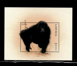 Liberia 2000 - Tarzan / Gorilla - Souvenir Stamp Sheet - MNH - Picture 1 of 1