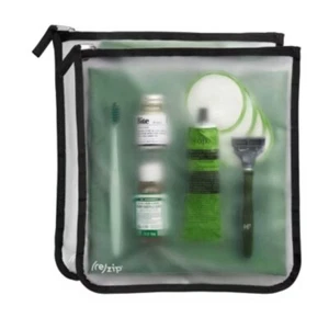 (re)zip Reusable Black Storage Gallon Zippered Bags - 2ct - Picture 1 of 6