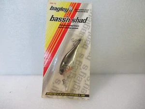 Vintage Fishing Lure  BAGLEY’S “Bass’N Shad” D92-TS TENNESSEE SHAD NOS - Picture 1 of 7