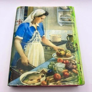1960 Ukrainian Cuisine Vintage Collectible Book Hardcover Color Illustrations - Picture 1 of 8