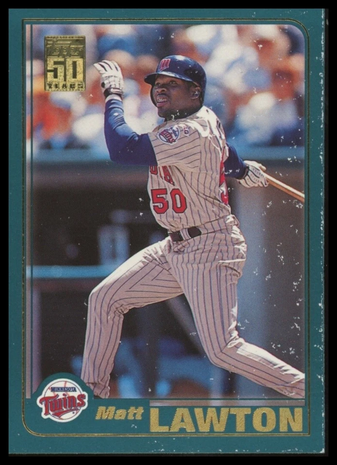 2001 Topps #213 Matt Lawton Minnesota Twins - Image 1 of 1