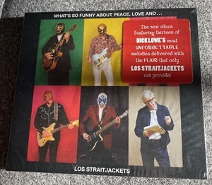 What's So Funny about Peace Love & Los Straijacket (CD) -Sealed NEW- YEP-2496 - Picture 1 of 2