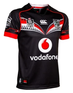 NEW ZEALAND WARRIORS Kids Youth Home Jersey, sizes S/12Y Clearance - Zdjęcie 1 z 2