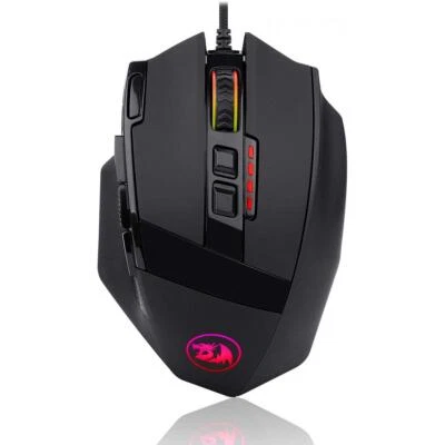 Redragon SNIPER M801-RGB - Gaming Maus - Schwarz - Neu & OVP - Image 1 of 2