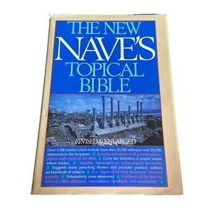 The New NAVE's Topical Bible Revised & Enlarged Hardcover 1969 14th Printing DJ - Bild 1 von 11