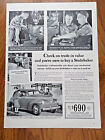 1941 Studebaker Champion Ad Beck &  Kiefer