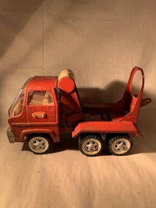 Vintage 1960s Red Tonka Cement Mixer Truck Pressed Steel Large - WITHOUT MIXER - Picture 1 of 8
