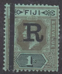 FIJI KGV 1/- STAMP DUTY REVENUE (ID:209/D8192) - Picture 1 of 1