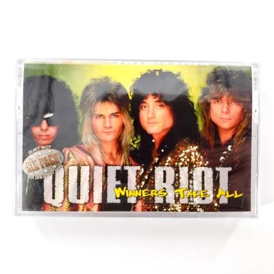 Quiet Riot: Winners Take All Cassette Tape Sony BT 28026 Brand New Sealed - Image 1 of 4