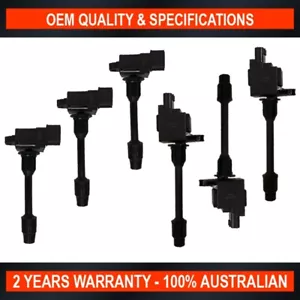 3xFront+3xRear Bank SWAN Ignition Coil Set for Nissan Maxima Infiniti i30 99-03 - Picture 1 of 7