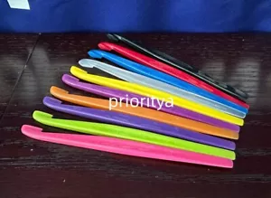 Tupperware Orange Grapefruit Zitrusschäler 10er Set verschiedene Regenbogenfarben Neu - Bild 1 von 3