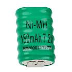 NiMH Replacement Button Cell Battery (6x Cell) Type 6/V150H 150mAh 7.2V
