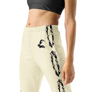 Women's HOS Tan Sweats Jogger Fleece Suit & Bottom Outfit S-XL - Picture 1 of 5