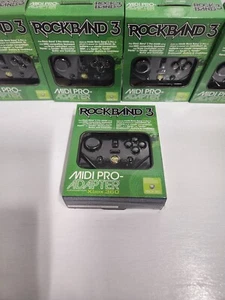 BRAND NEW IN BOX Xbox 360 Midi-Pro Adapter No Sticky Residue Rock Band Wired - Picture 1 of 7