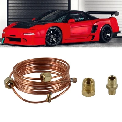 Mechanical Oil Pressure Gauge Tubing Kit 72in Copper Tubing Installation Kit - Image 1 of 4